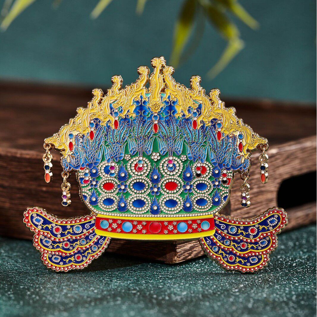 九龙九凤冠冰箱贴主图