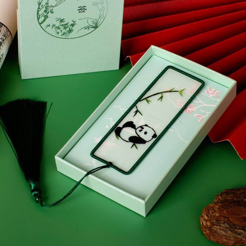 非遗苏绣书签主图